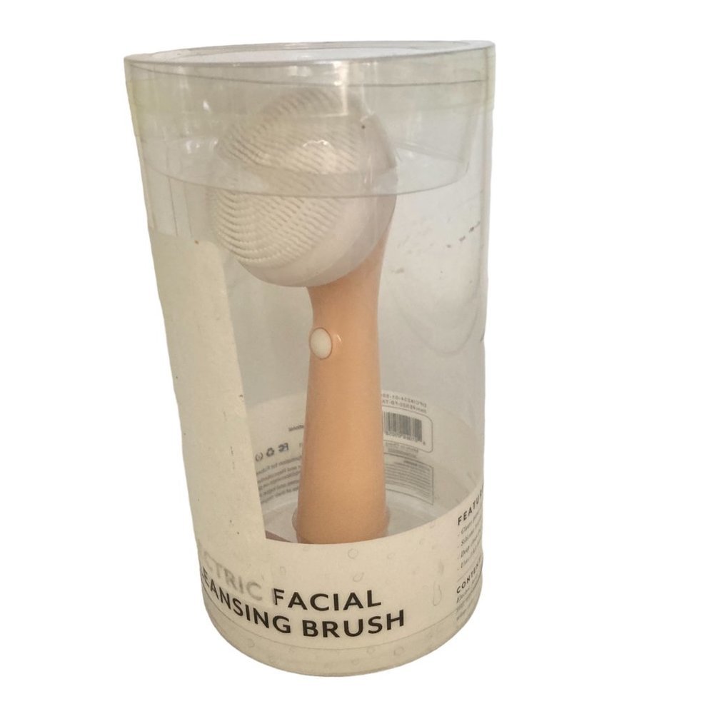 NEW Vivitar Exfoliating Gentle Massage Silicone Electric Facial Cleansing Brush